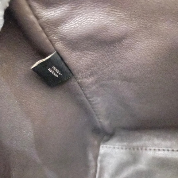 Coach Drifter Top Handle Leather Suede Chestnut Gray 38388 Shoulder Bag - Picture 16 of 16